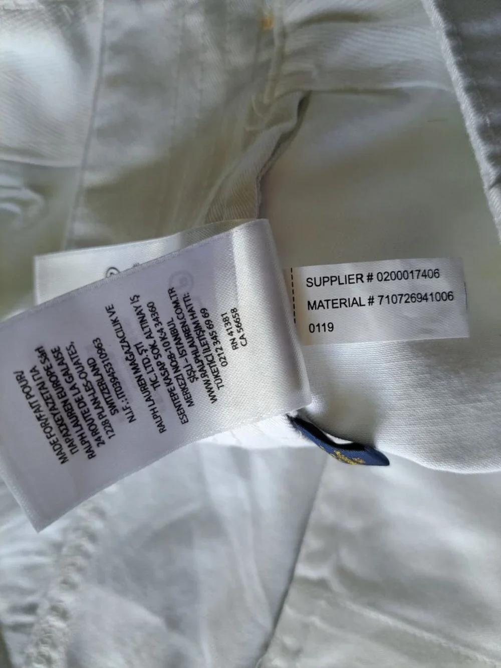 Polo Ralph Lauren Size 40 White Relaxed Fit Cargo Shorts  Cotton Pony Logo Beach - Picture 9 of 15